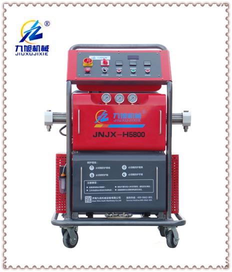 聚脲防水涂料怎么施工及規(guī)范?(圖1) 滄州聚脲噴涂H5800型防水施工噴涂聚脲機(jī)器